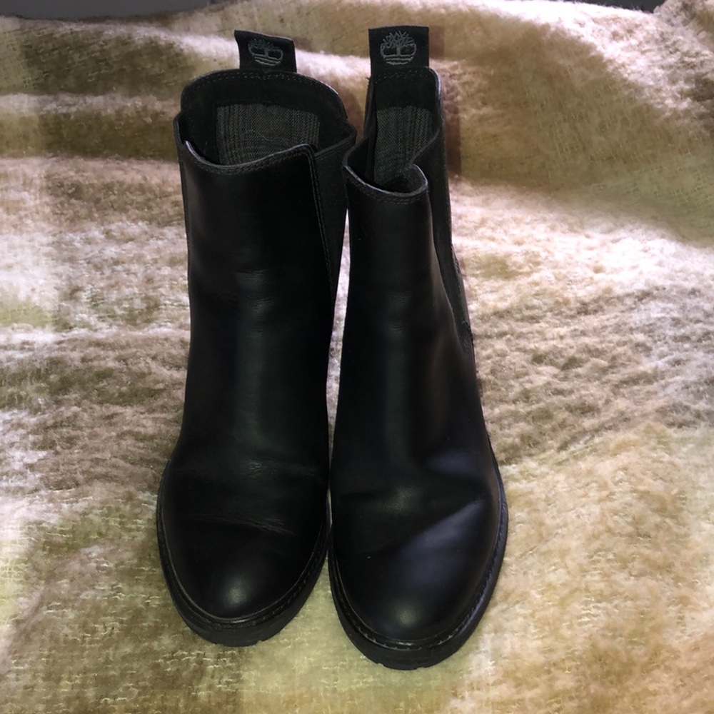 Timberland black boots